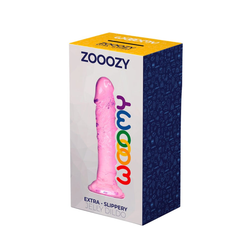 Zooozy 5.2 Inch Realistic Jelly Dildo | Wooomy packaging