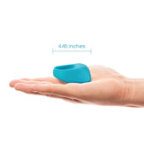 plusOne | Vibrating Cock Ring (Turquoise) dimensions