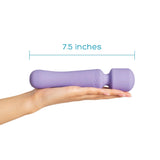 plusOne | Vibrating Wand (Lilac) dimensions