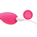 USB rechargeable plusOne | Dual Vibrating Massager (Pink)