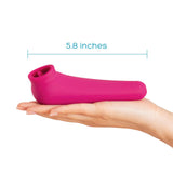 plusOne | Fluttering Clitoral Arouser (Pink) dimensions