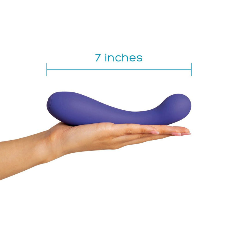 plusOne | G-Spot Massager (Purple) dimensions  