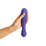 plusOne | G-Spot Massager (Purple) upside-down in hand