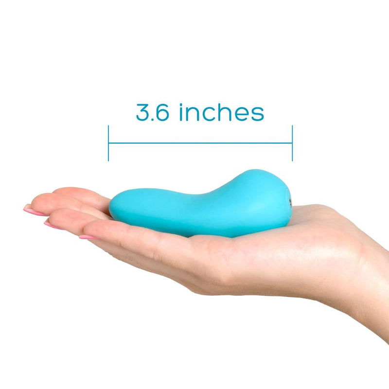 plusOne | Mini Clitoral Massager (Turquoise) dimensions