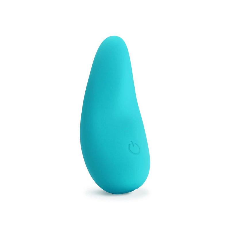 Side view of the plusOne | Mini Clitoral Massager (Turquoise)