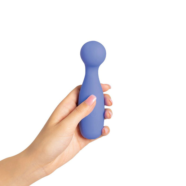 plusOne | Personal Massager (Blue) in hand