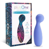 plusOne | Personal Massager (Blue) with packaging