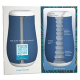 plusOne | Personal Stroker (Blue) in packaging