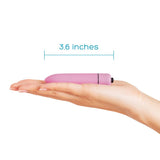 plusOne | Travel Bullet Vibrator (Pink) dimensions