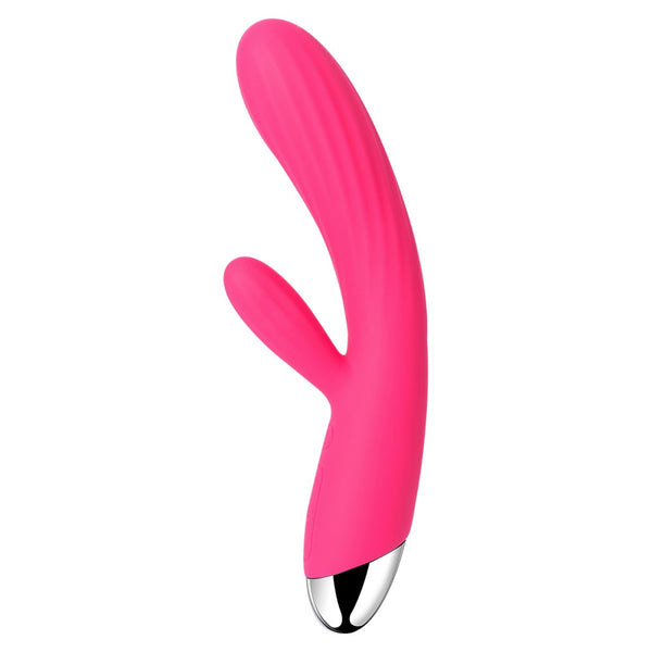 Side view of Angel Intelligent Warming G-Spot & Clitoris Vibrator | Svakom 