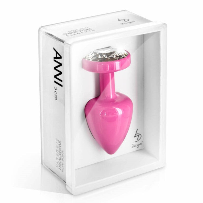 Product Packaging of Anni Round Anal Plug | Diogol - Pink