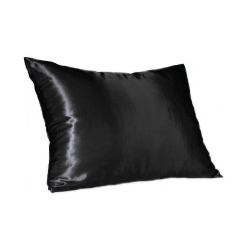  Anti-Aging Satin Pillow Slips | Dear Deer - Black 