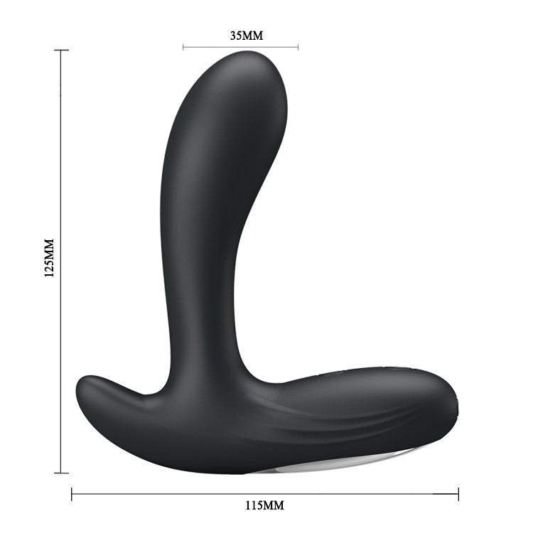 Dimensions of Backie 30 Function Butt Plug | Pretty Love 