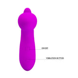 Power buttons on Backie 30 Function Butt Plug | Pretty Love - Purple 