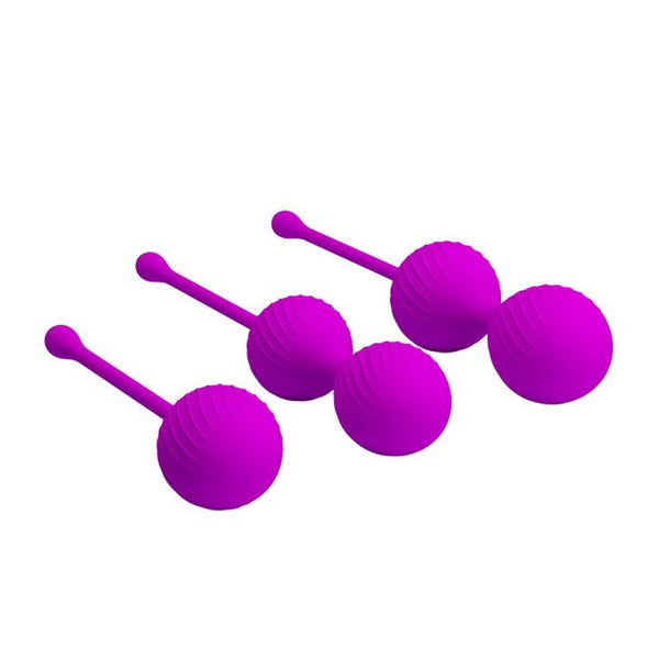 Side view of Beginner to Advanced Kegel Ball Set | Pretty Love