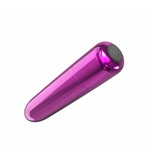 Side view of Bullet Point Vibrator | Swan - Purple 