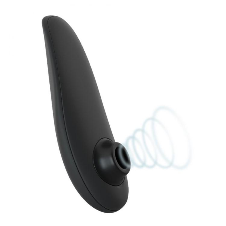 Full view of Classic 2 Clitoral Stimulator | Womanizer - Black with Pleasure Air Technology