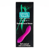 Front view of packaging for Classically Curved G-Spot Vibrator | Intimate Touch