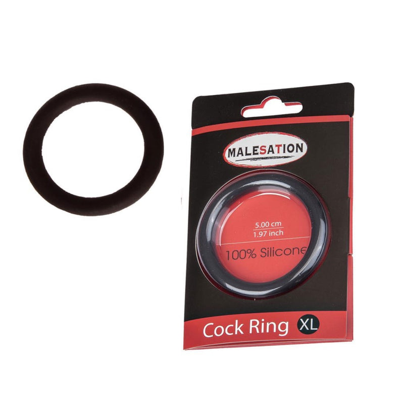 Classic Silicone Cock Ring | Malesation - Extra Large 