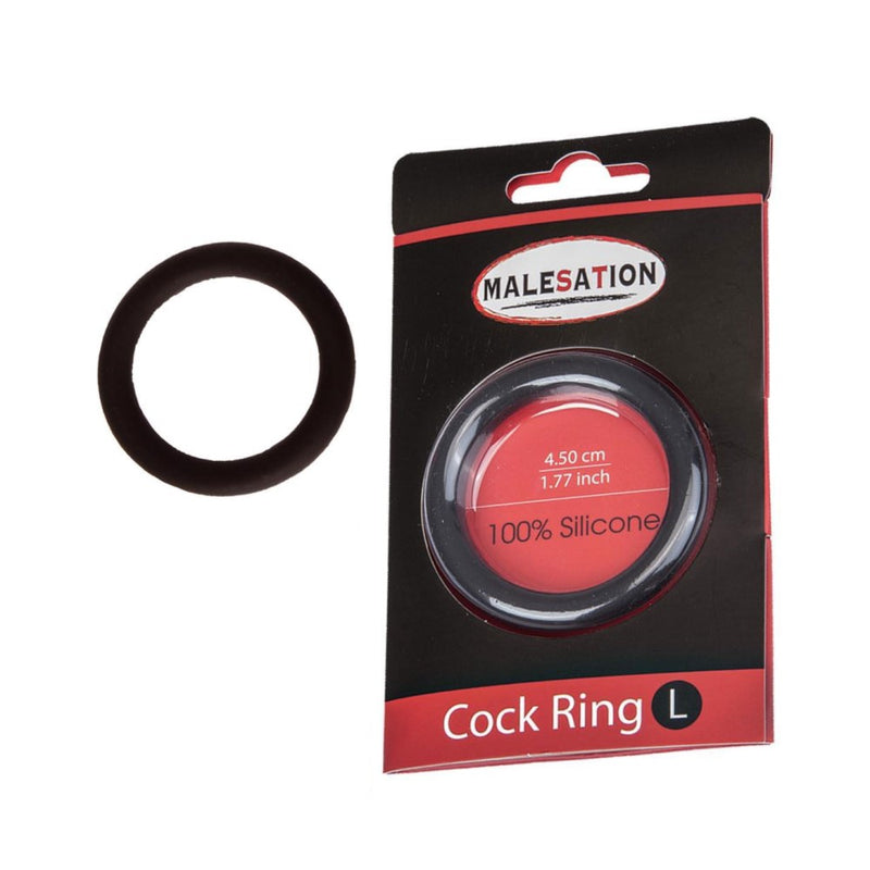 Classic Silicone Cock Ring | Malesation - Large 