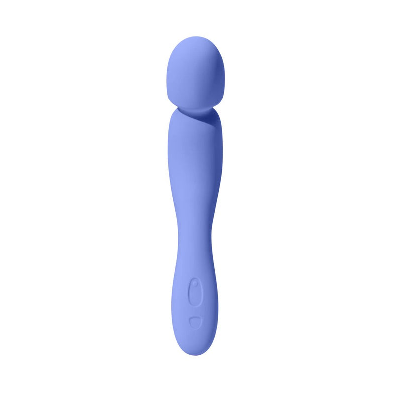 Front view of Com Wand Vibrator  | Dame - Periwinkle