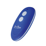 Remote control for Doppio 2.0 Remote-Controlled Couple's Vibrator | BeauMents - Blue