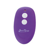 Remote control for Doppio 2.0 Remote-Controlled Couple's Vibrator | BeauMents - Purple 