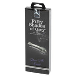 Product packaging of Drive Me Crazy Glass Massage Wand | Fifty Shades - Clear 