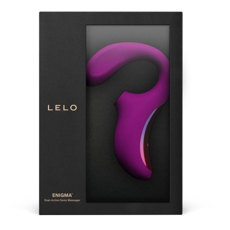 Enigma Dual Stimulation Sonic Massager | Lelo - Deep Rose  in packaging 