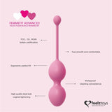 Product specifications of FemmeFit Advanced Kegel Set | FeelzToys 