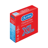 Side view of Fetherlite XL Condoms | Durex 