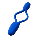 Flexxio Multi-Stimulating Vibrator | Beauments - Blue as a cock ring 