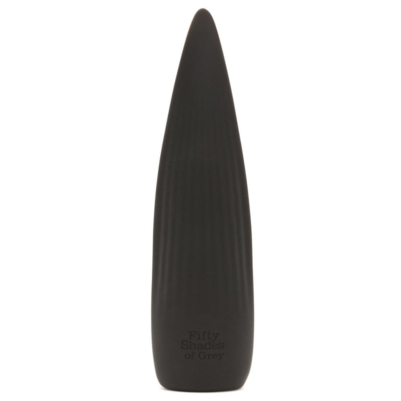 Front view of Sensation Flickering Tongue Clitoral Vibrator | Fifty Shades