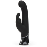 Side view of Greedy Girl G-Spot Rabbit Vibrator | Fifty Shades