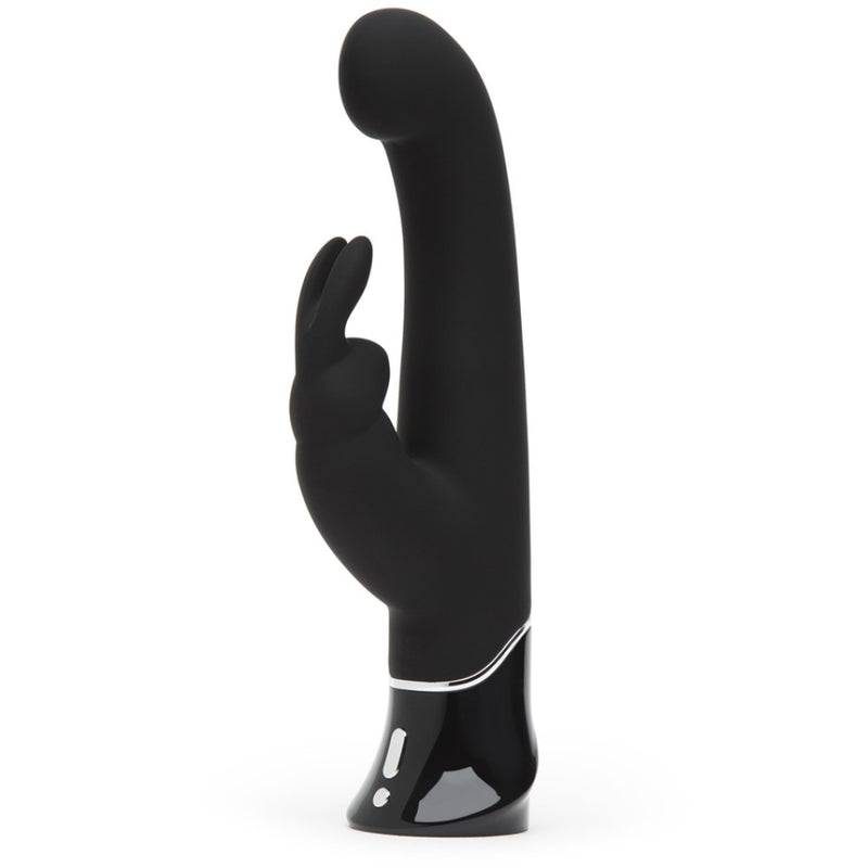 Side view of Greedy Girl G-Spot Rabbit Vibrator | Fifty Shades