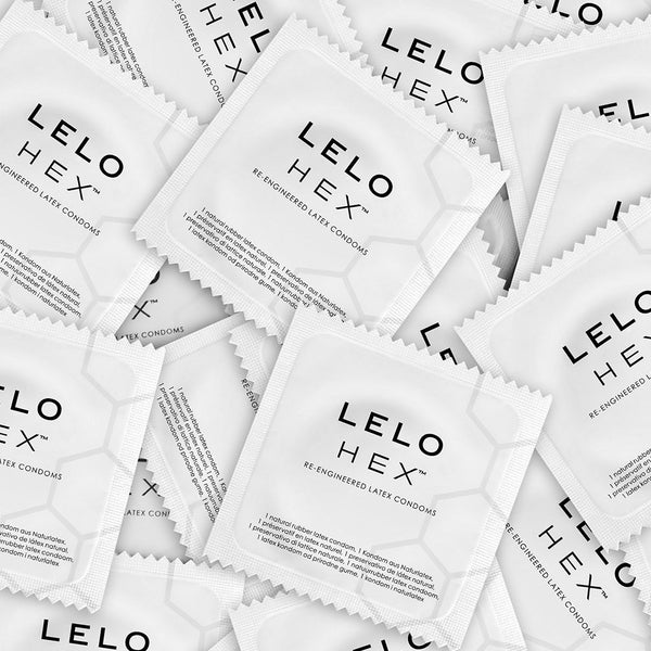 Full view of HEX Re-Engineered Original Condoms | Lelo 