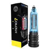 Product Packaging of Hydro7 Penis Pump | Bathmate - Blue 