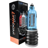 Product packaging of HydroMax7 Wide Boy Hydrotherapy Penis Pump | Bathmate - Blue