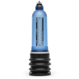 Full front view of Hydromax9 Penis Pump | Bathmate - Blue