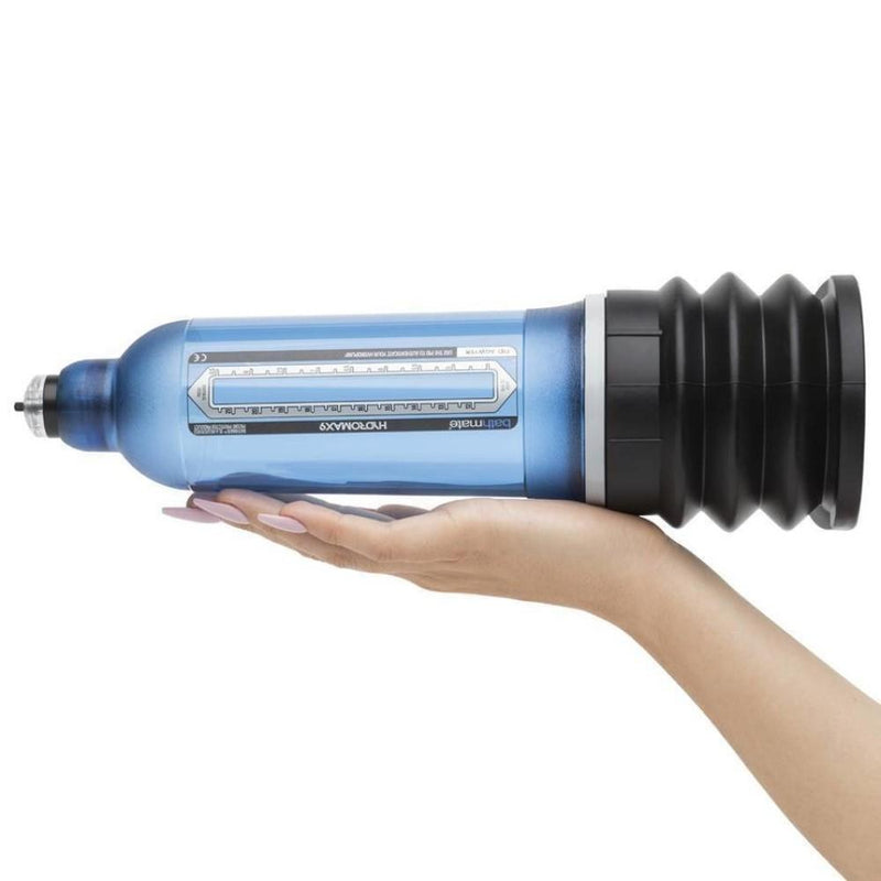  Hydromax9 Penis Pump | Bathmate - Blue in hand