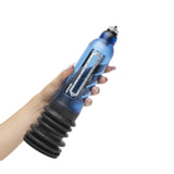 Hydromax7 Penis Pump | Bathmate - Blue in hand 