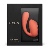 Product packaging of Ida Wave Dual Stimulation Massager | Lelo - Coral