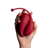 Inspiration Clitoral Suction Stimulator and Vibrating Egg | Adrien Lastic in hand 