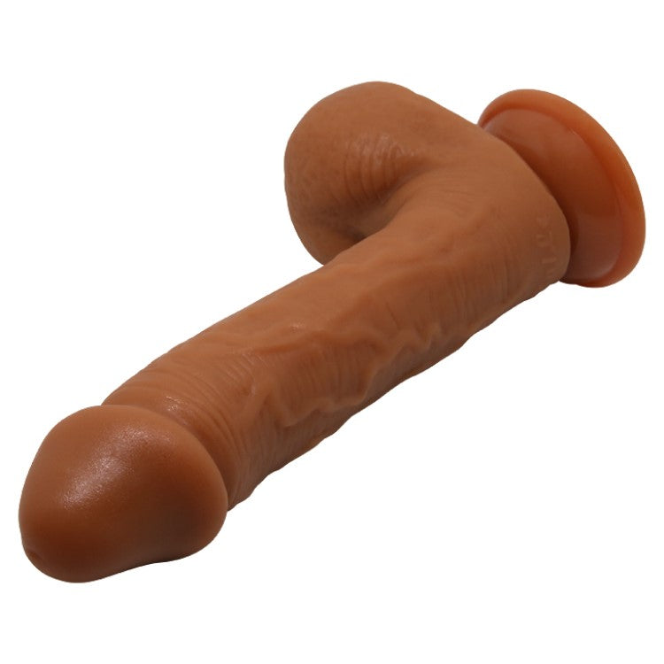 Top view of Johnson Realistic 9.2 Inch Soft Skin Suction Dildo | Baile