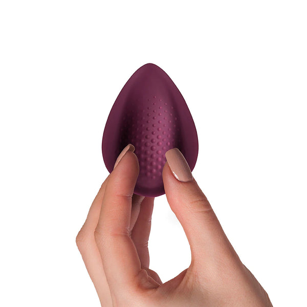 Knickerbocker Glory Remote Controlled Panty Vibrator | Rocks-Off in hand 