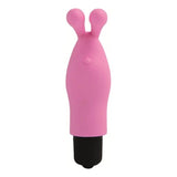 Front view of Magic Finger Bunny Vibrator | FeelzToys - Pink 