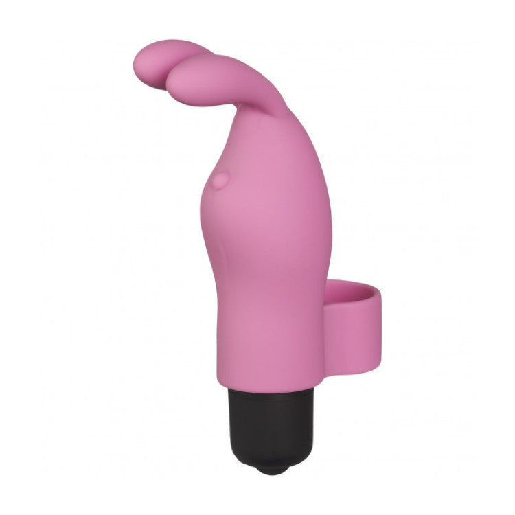 Full view of Magic Finger Bunny Vibrator | FeelzToys - Pink 