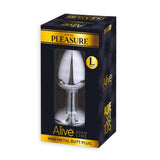 Product packaging of Alive Mini Metal Butt Plug | Adrien Lastic - Large 