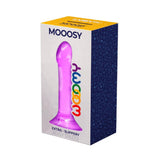 Mooosy 6.3 Inch Extra-Slippery Jelly Dildo | Wooomy packaging