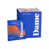 Multi-Purpose Body Wipes | Dame - Sachet - 15pcs with product packaging 